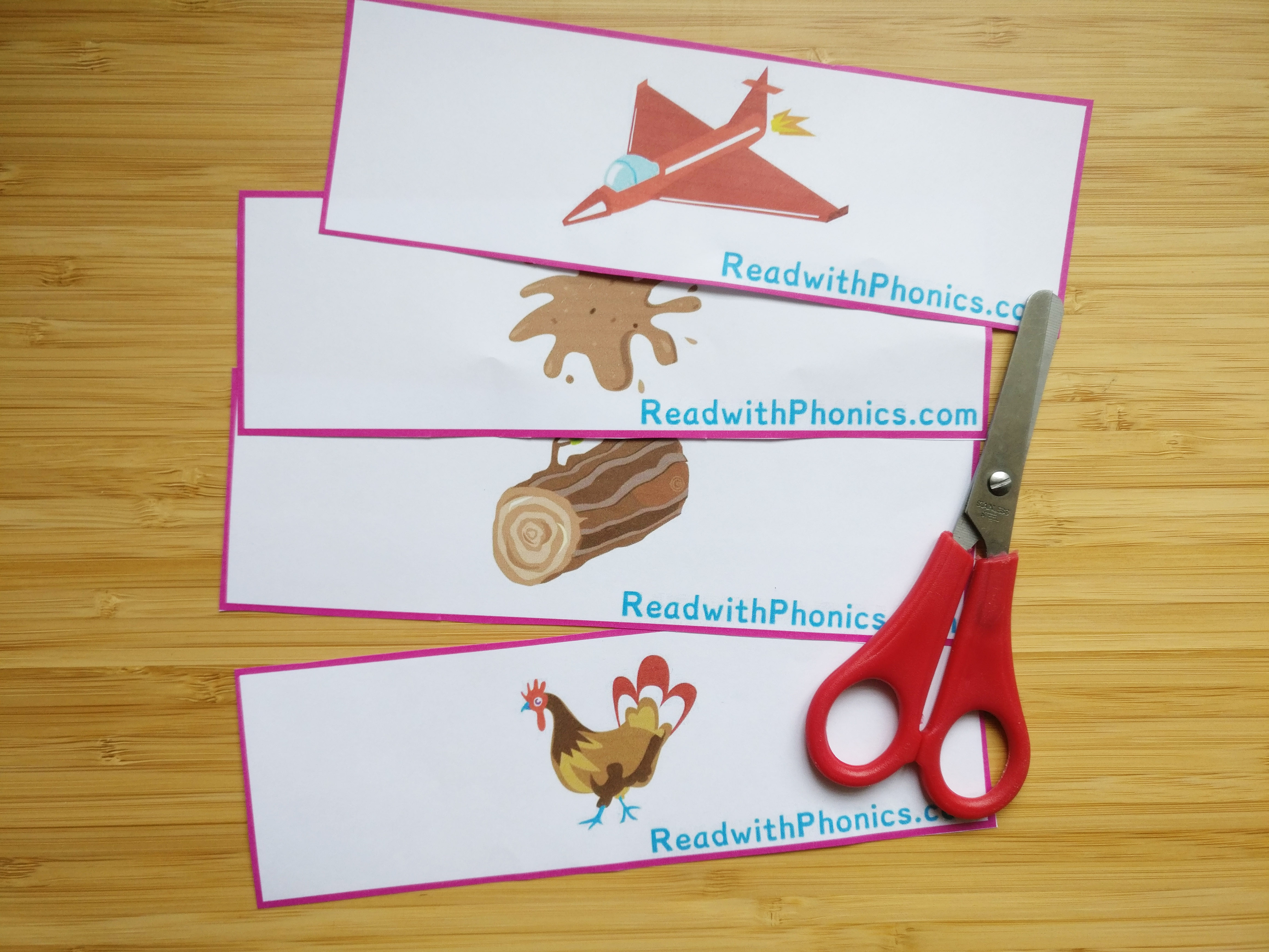 Picture Phonics Flashcards