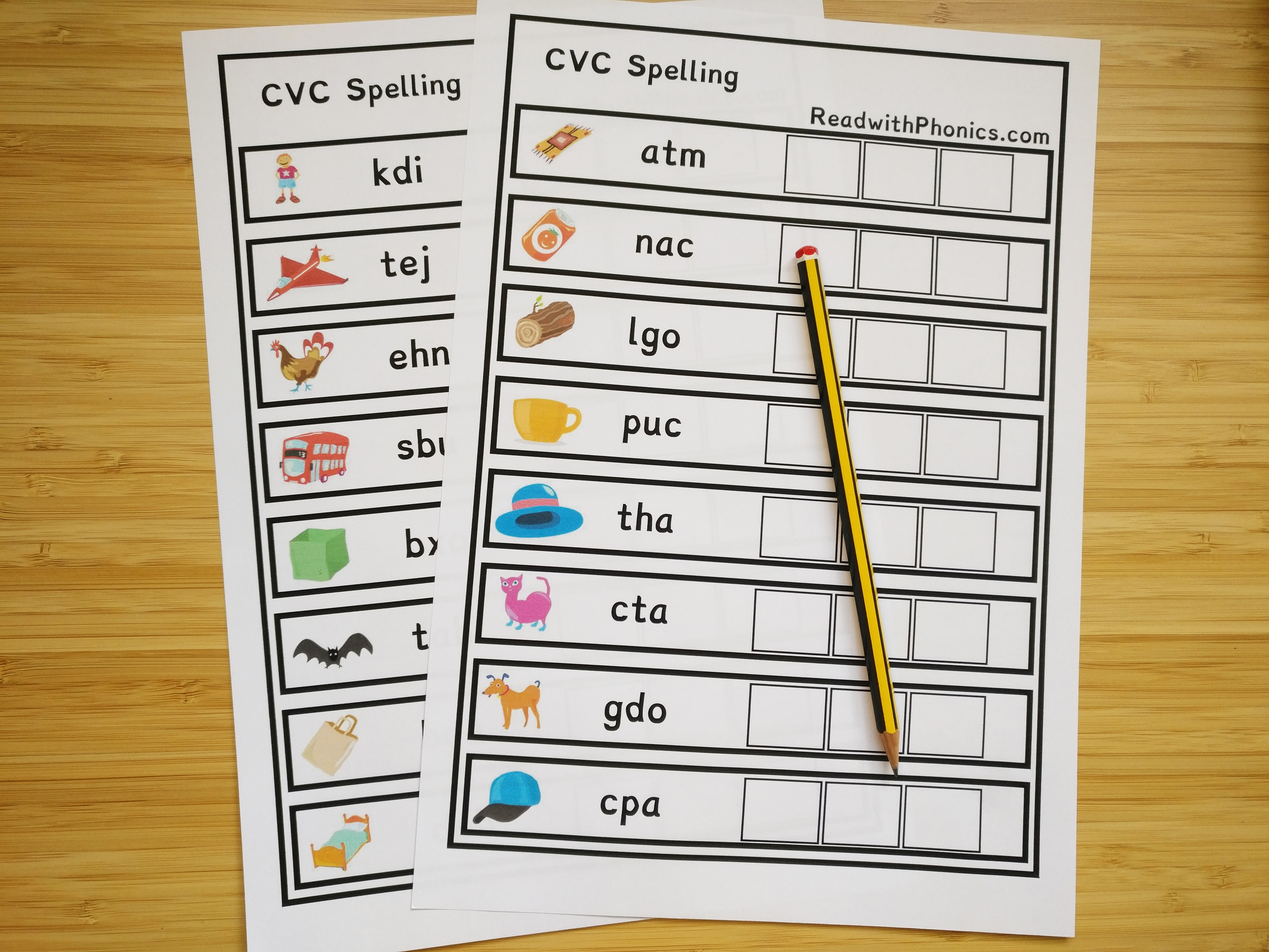 CVC Sound Spelling